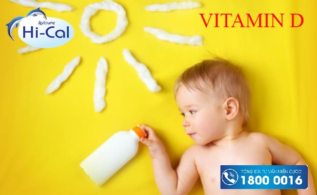 Tác dụng của vitamin D3 với trẻ nhỏ vô cùng quan trọng