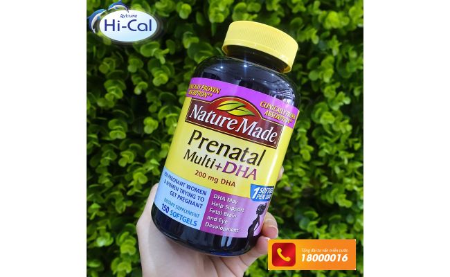 Vitamin DHA cho phụ nữ mang thai Sản xuất trước khi sinh