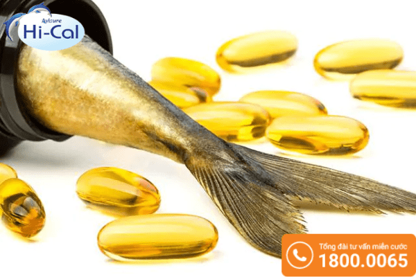 Hàm lượng omega 3 có nhiều trong dầu cá