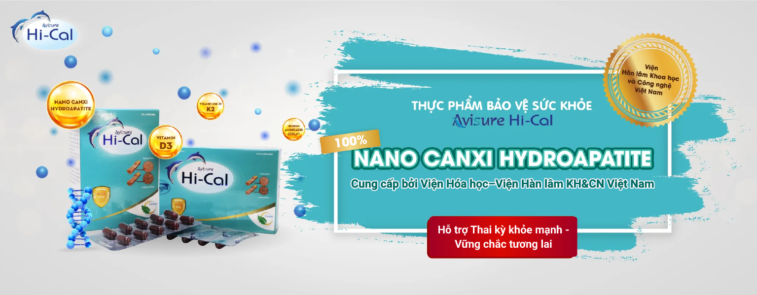 Bổ sung canxi cho bà bầu Avisure Hical