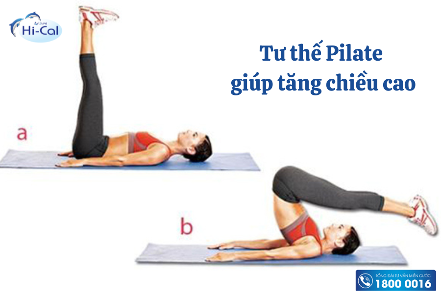 Pilate tư thế giúp tăng chiều cao hiệu quả