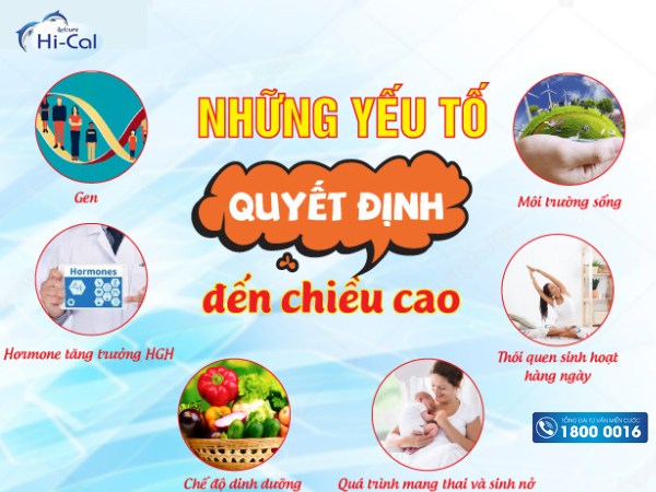 Những yếu tố quyết định đến chiều cao của trẻ