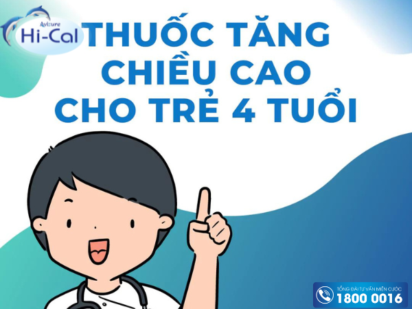 Khi nào nên bổ sung thuốc tăng chiều cao cho trẻ từ 4 tuổi