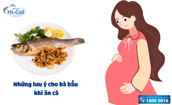 Những lưu ý cho bà bầu khi ăn cá